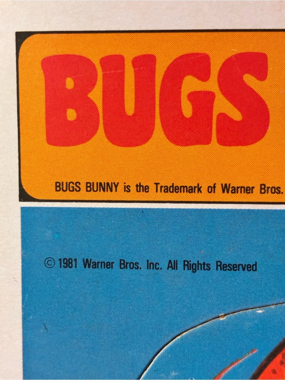 Vintage 1981 Whitman Bugs Bunny Frame-Tray Puzzle – Looney Tunes